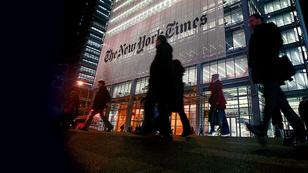 Sídlo deníku The New York Times