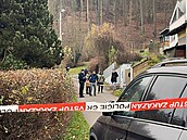 Ve Všenorech našli policisté mrtvou ženu. (2. prosince 2022)
