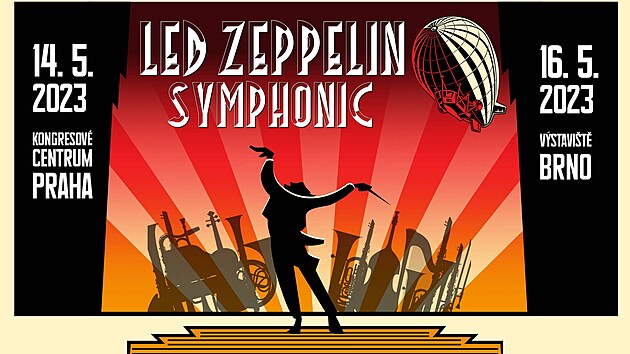 Led Zeppelin Symphonic v Praze a Brn