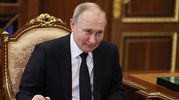 Rusk prezident Vladimir Putin hovo v Kremlu. (6. prosince 2022)