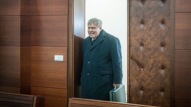 Jaroslav Barták u krajského soudu v Liberci (2. prosince 2022)
