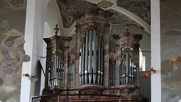 Varhany v lovosickm kostele sv. Vclava postavil roku 1913 prask varhan Heinrich Schiffner.