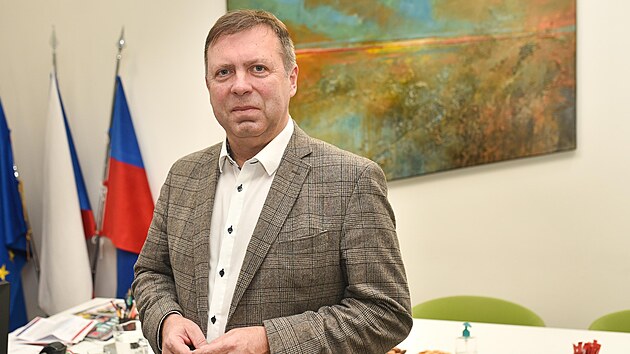 Starosta Uhersk�ho Hradi�t� Stanislav Blaha (prosinec 2022)