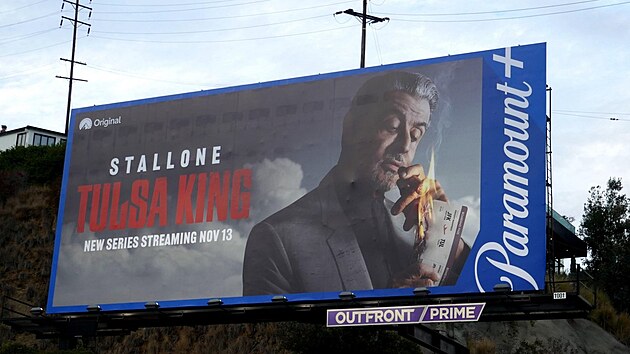 Sylvester Stallone na oficilnm plaktu k serilu Tulsa King