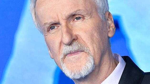 James Cameron na premie filmu Avatar: The Way of Water (6. prosince 2022)