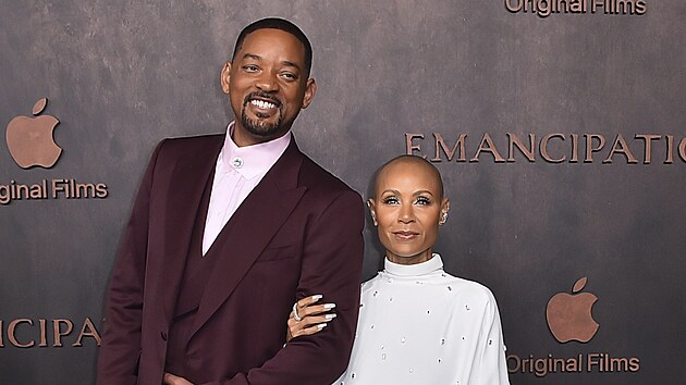 Will Smith a Jada Pinkett Smithov (Los Angeles, 30. listopadu 2022)