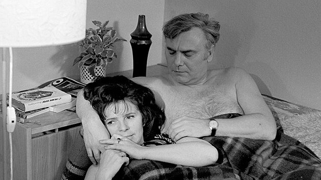 Jiina vorcov a Petr Haniinec v serilu ena za pultem (1977)