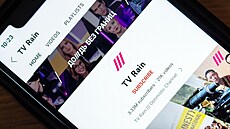 Youtubový kanál ruské televize Dožď (6. srpna 2022)