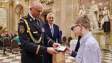 Dva �áci Z� U Stadionu, Daniel Kohout (na snímku) a Jan Nesvadba, byli ocen�ni...