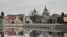 Ochrana ped velkou vodou v Hranicích u eky Bevy byla dostavna. Povodí...