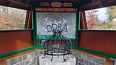 Odra pramení ve vý�ce 633 metr� nad mo�em.