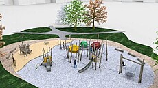 Nové h�i�t� ve slavi�ínském zámeckém parku bude z p�írodních materiál�.