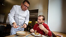 éfkucha Jan Pípal s autorem textu