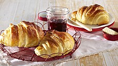Dom�c� m�slov� croissanty + stepy