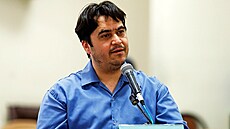 Íránský disident a novinář Rúholláh Zam (2. června 2020)
