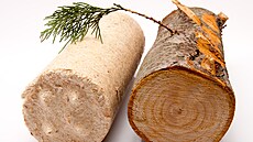 Kvalitní brikety mají v�t�í výh�evnost ne� palivové d�evo.