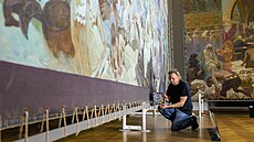 K vrcholům sbírky Google Arts & Culture patří životní dílo malíře Alfonse Muchy...