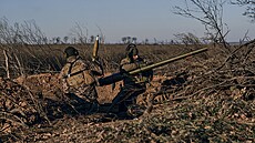Ukrajintí vojáci u Bachmutu (9.12:2022)