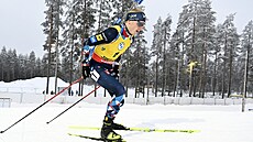 Norský biatlonista Johannes Thingnes Bö ve stíhacím závod� v Kontiolahti.