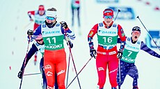 �eská b�kyn� Tereza Beranová (11) a Lotta Udnes Wengová (16) z Norska b�hem...