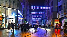 Slavnostní osvětlení ulic v centru Brna funguje od roku 1959, za tu dobu bylo...