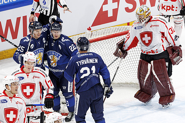 Hokejisté Finska porazili Švýcary a skončili na Švýcarských hrách třetí