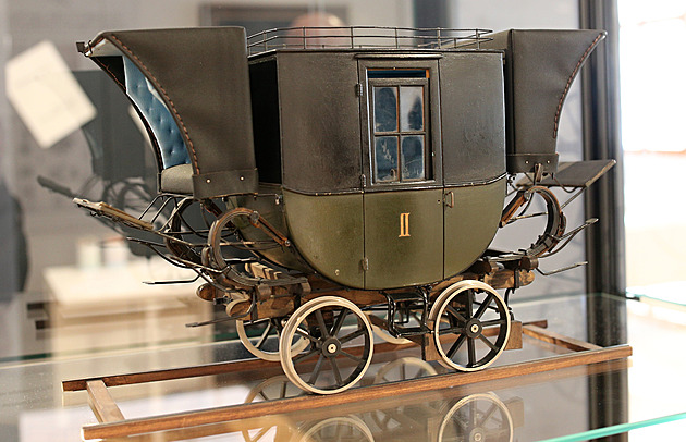 Model osobního vozu konspeky zvaný Hannibal.