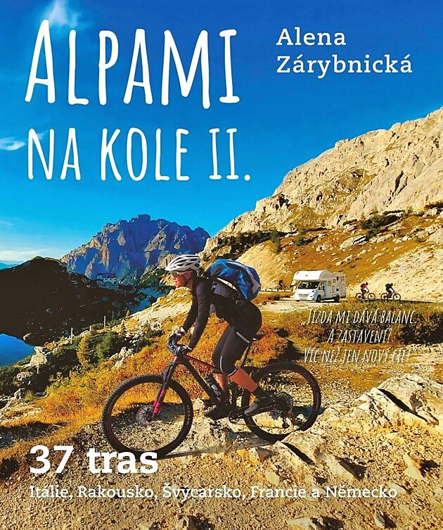 Oblka knihy Alpami na kole II.