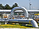Hraniční předávací stanice plynu v Lanžhotě na Břeclavsku (28. dubna 2022).
