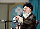 Nejvyí duchovní vdce Íránu Alí Chameneí (2. listopadu 2022)