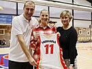 Nová posila basketbalistek Slavie Praha Kateina Suchanová, rozená Elhotová,...