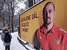 V Jihlav� se v posledn�ch t�dnech objevilo hned n�kolik verz� billboardu, v...