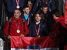 Chorvattí fotbalisté v ele s Lukou Modriem dorazili se svtovým bronzem do...