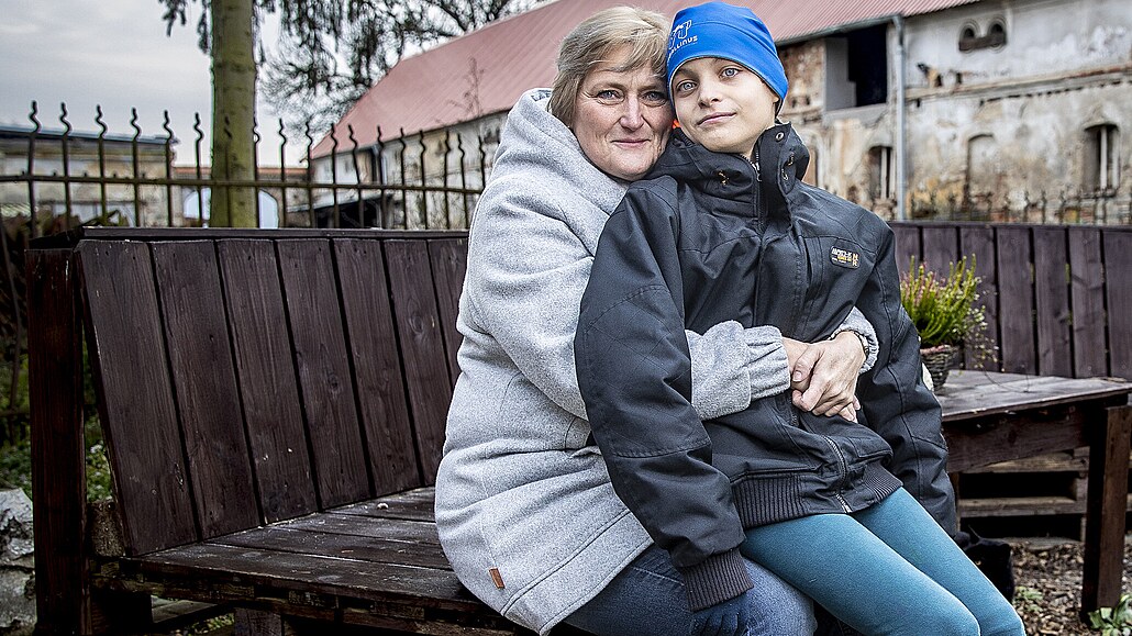 Samoivitelka Martina se synem Frantikem