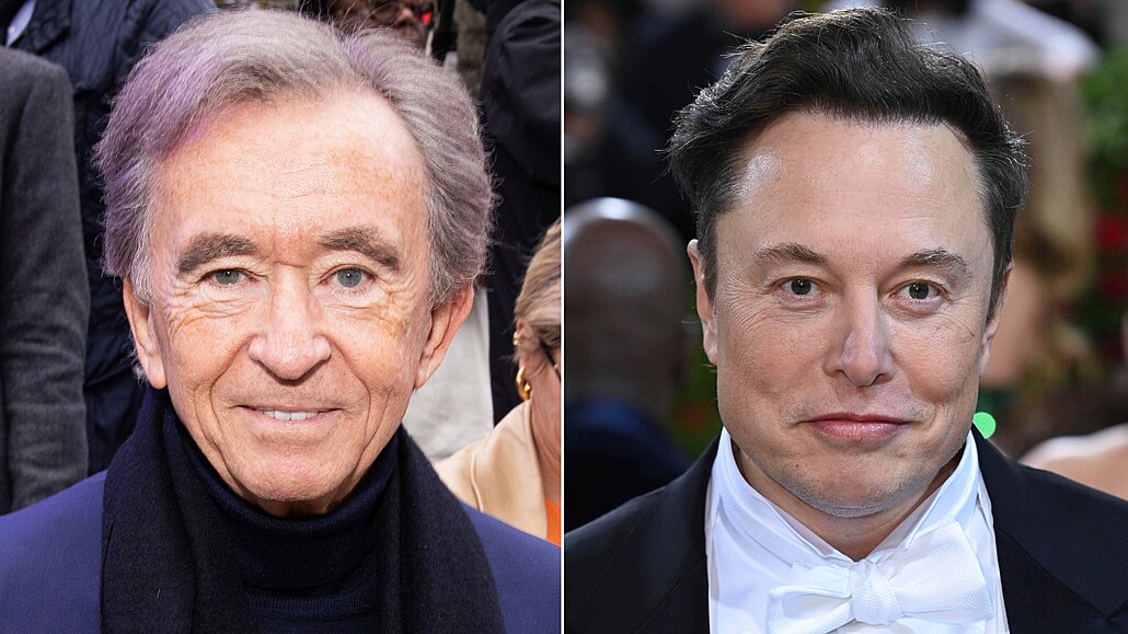 Francouz Bernard Arnault sesadil z pozice nejbohat�ího mu�e sv�ta Elona Muska.