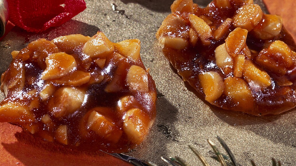 Karamelové hrudky s oechy