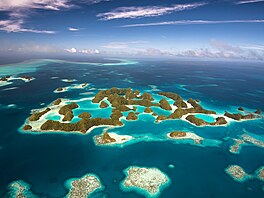 Prezidentská republika, ostrovní mikrostát Palau, si od roku 1994 vystaí k...