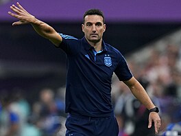 Trenér argentinských fotbalist� Lionel Scaloni