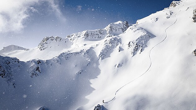 Freeride na Mauskarspitze