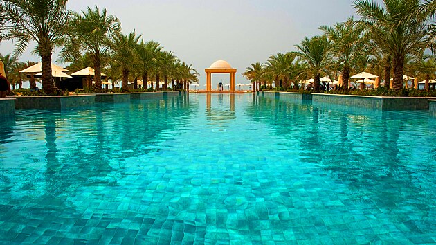 Hilton Resort v emirtu Rs al-Chajma (3. ervna 2022)