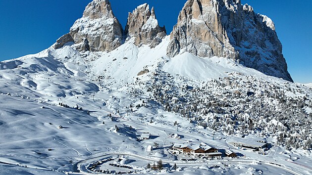 Italsk lyask stedisko Val Gardena