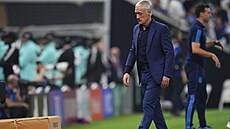 Francouzský trenér Didier Deschamps b�hem finále mistrovství sv�ta proti...