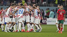 Chorvaté slaví zisk bronzu na mistrovství světa v Kataru.