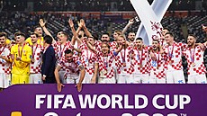 Bronzoví. Fotbalisté Chorvatska mají znovu medaili z mistrovství svta.