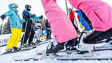 Zahájení zimní lyaské sezony v Peci pod Snkou