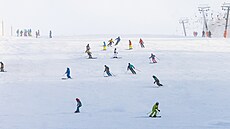 Zahájení zimní lyaské sezony v Peci pod Snkou