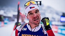 Michal Krmá je spokojený se svým výkonem ve sprintu v Le Grand Bornand