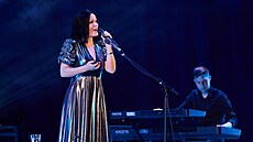 Finská zpvaka Tarja Turunen na koncert ve Zlín. (2021)