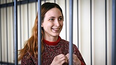 Petrohradská um�lkyn� Sa�a Sko�ilenková je ve vazb� za údajné �í�ení...