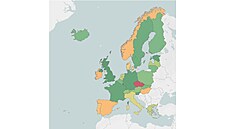 Prmrné ceny balík mobilních operátor ve vybraných státech v roce 2021 (v...